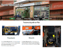 Tablet Screenshot of casa-villavicencio.com